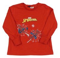 Červené pyžamové triko se Spider-many LC WaIKIKI