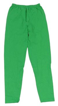 Zelené pyžamové kalhoty 