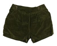 Khaki menšestrové kraťasy M&S