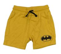 Okrové teplákové kraťasy s netopýrem - Batman George