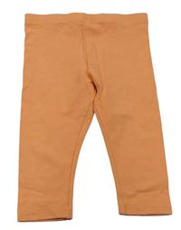 Oranžové capri legíny Primark