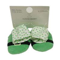 Nové - Zeleno-biele cápačky s trojlístky Dunnes vel. 18