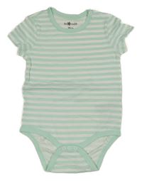 Mátovo-bílé pruhované body So Cute