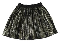 Čierno-zlatá sukňa