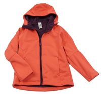 Korálová softshellová bunda s kapucí Quechua