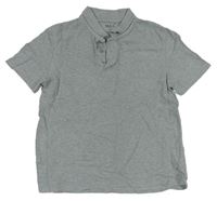 Sivé melírované polo tričko M&S