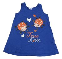 Tmavomodrá tunika s beruškami X-mail