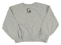 Svetlosivá mikina so Snoopym H&M