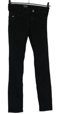 Dámské černé skinny rifle Zara 