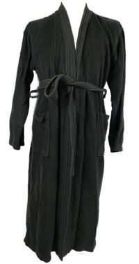 Pánský hnědý froté župan s páskem Manguun 