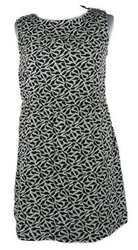 Dámske čierno-biele vzorované šaty Mela Loves London