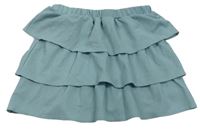 Svetlomodrá volániková sukňa primark