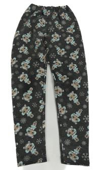 Tmavošedé teplákové legíny s LOL Surprise