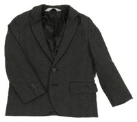 Černo-bílé slavnostní sako H&M