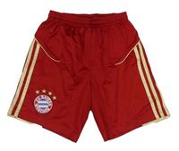 Červené fotbalové kraťasy - FC Bayern Mnichov Adidas