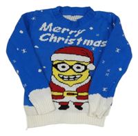 Modrý sveter s Mimoněm