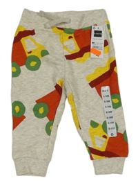 Nové - Šedé tepláky s náklaďáky Dunnes