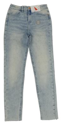 Nové - Světlemodré skinny rifle George