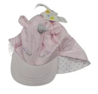 Nové - Světlerůžová kšiltovka - jednorožec Nutmeg