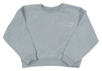 Svetlomodrá mikina s nápisom Matalan