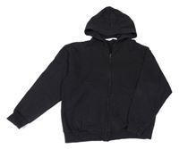 Čierna prepínaci mikina s kapucňou H&M