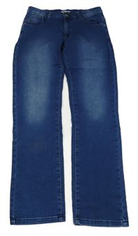 Tmavomodré teplákové rifle S. Oliver vel. 176