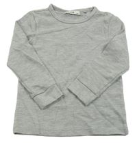 Sivé vzorované tričko C&A