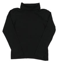 Čierne tričko s rolákom