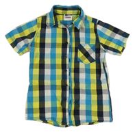 Barevná kostkovaná košile Yigga