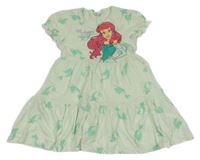 Mintové šaty s Ariel Disney