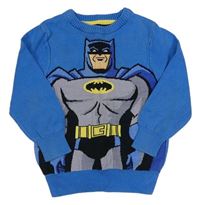 Modrý sveter s Batmanem George