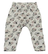 Světlebéžové melírované turecké tepláky s Minnie Disney