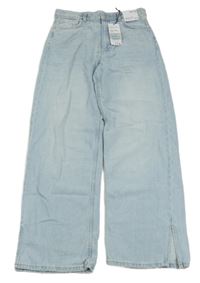 Nové - světlemodré wide leg rifle PRIMARK