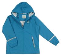 Modrá nepromokavá bunda s ponorkou a kapucí Kuniboo