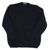 Tmavomodrý sveter MANGO