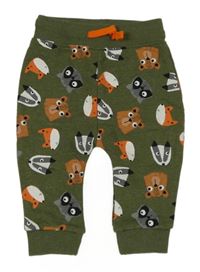 Khaki melírované tepláky St. Bernard
