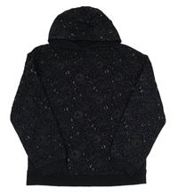 Čierna mikina so souhvězdími a kapucňou zn. Primark