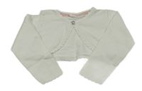 Biele svetrové bolerko H&M