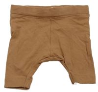 Hnědé lehké capri tepláky H&M