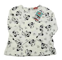 Nové - Smetanové triko s Minnie Disney