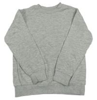 Sivá melírovaná mikina H&M