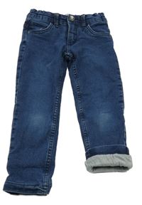 Tmavomodré podšité rifle Pocopiano