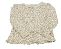 Smetanové triko se srdíčky George