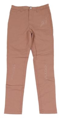 Staroružové skinny rifle s vyšúchaním Denim Co.