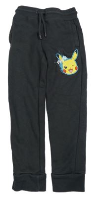 Antracitové tepláky s Pikachu Primark