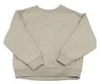 Svetlosivá mikina s výšivkou Primark