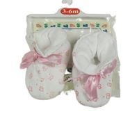 Nové - bílé capáčky s mašličkami 