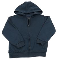 Tmavomodrá prepínaci mikina s kapucňou Primark