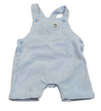 Bílo-modré pruhované krepové laclové kraťasy dunnes