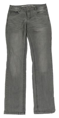 Šedé skinny rifle Pepperts